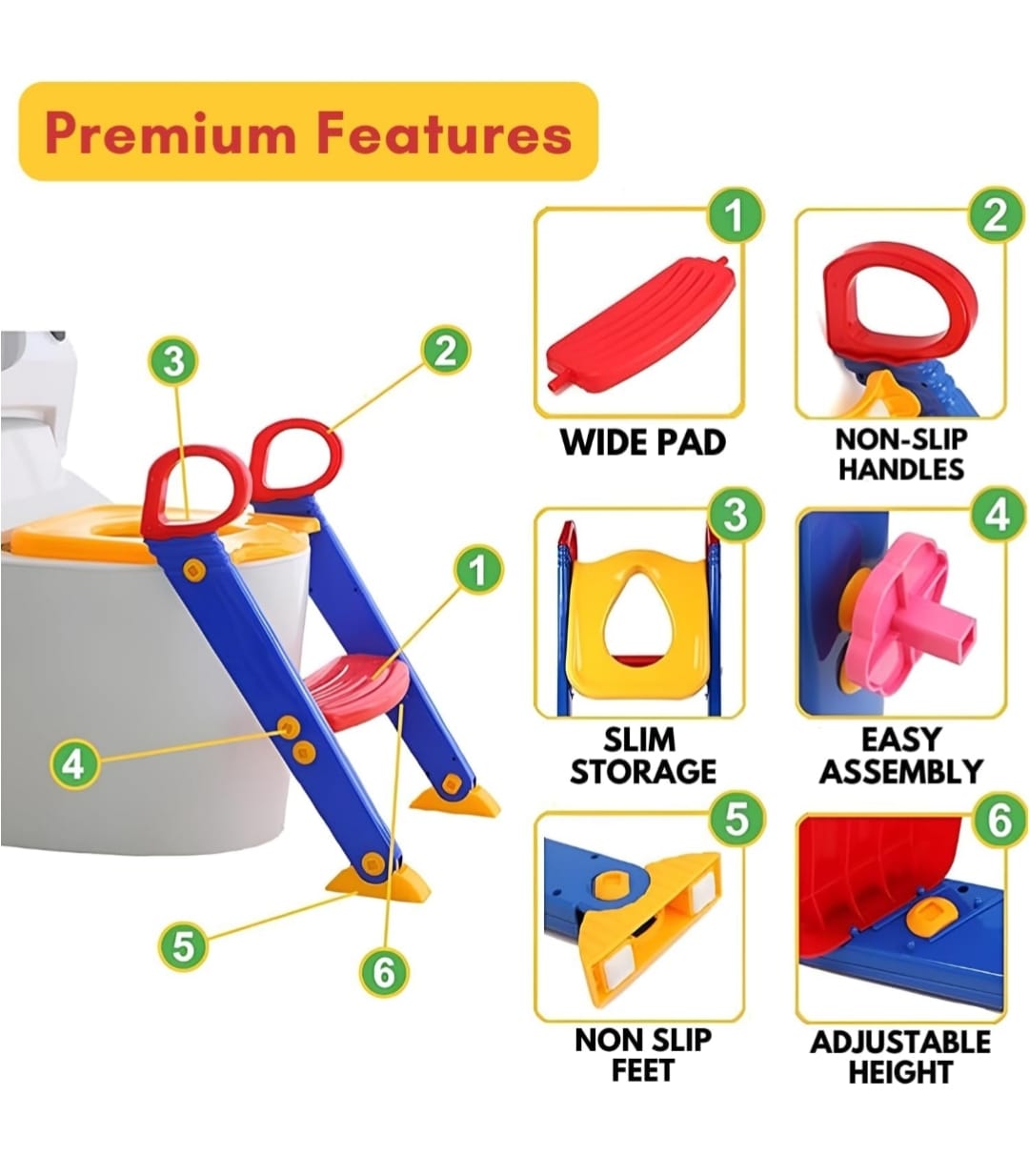 Baby Toilet Ladder