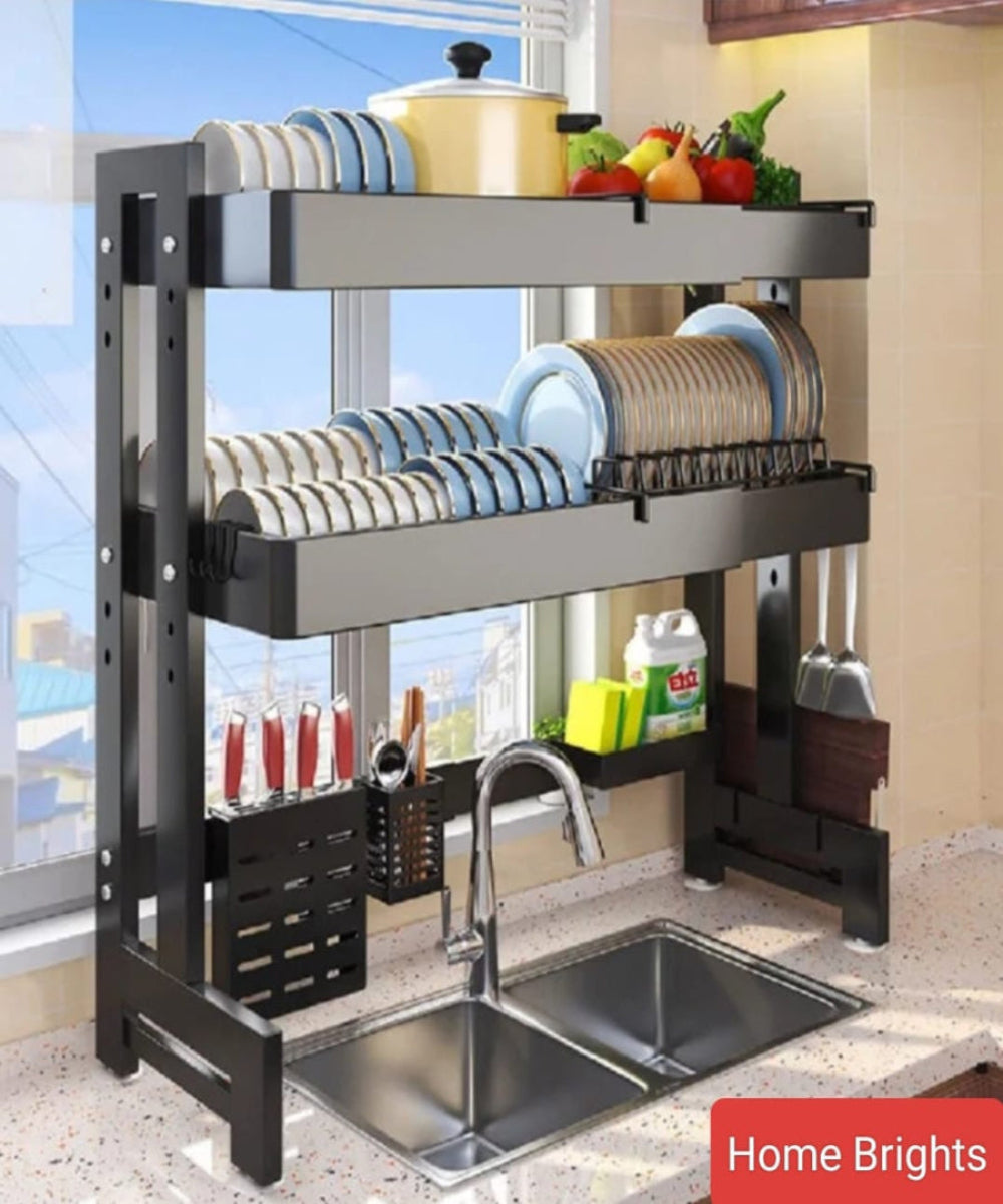 Dish Rack Double Shelf
