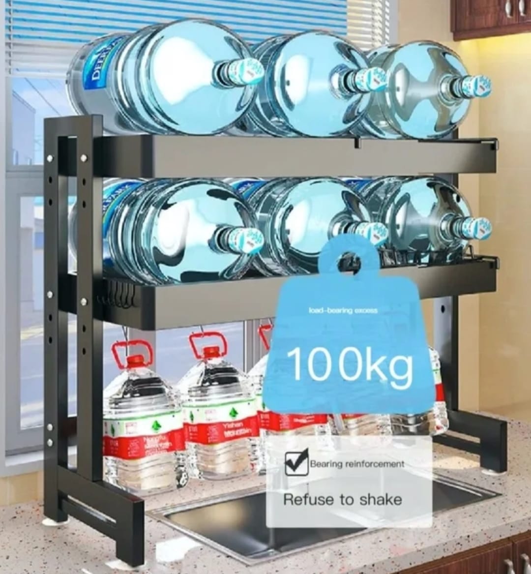 Dish Rack Double Shelf