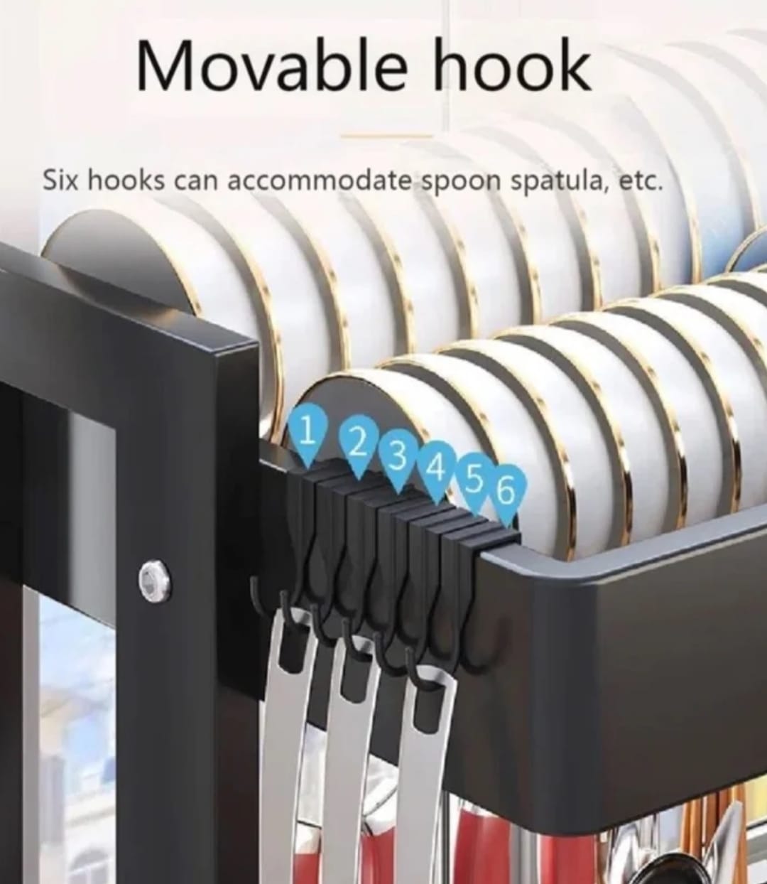 Dish Rack Double Shelf