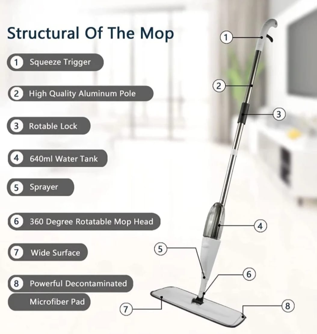 spray mop