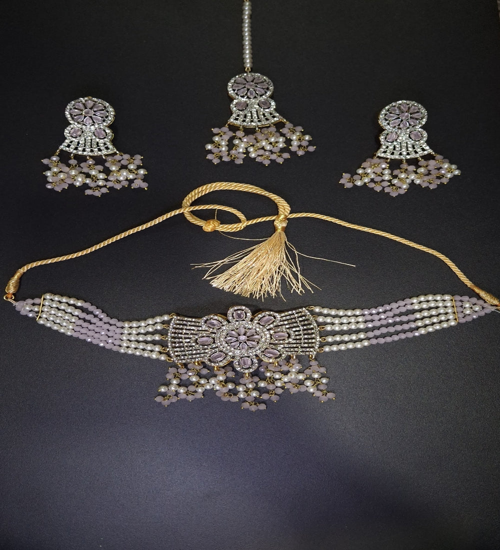 FREE Home Delivery, Handmade Attractive High Quality Traditional Antique Style Ladies Artificial Jewelry Sets - مجموعات مجوهرات نسائية صناعية على الطراز العتيق التقليدي
