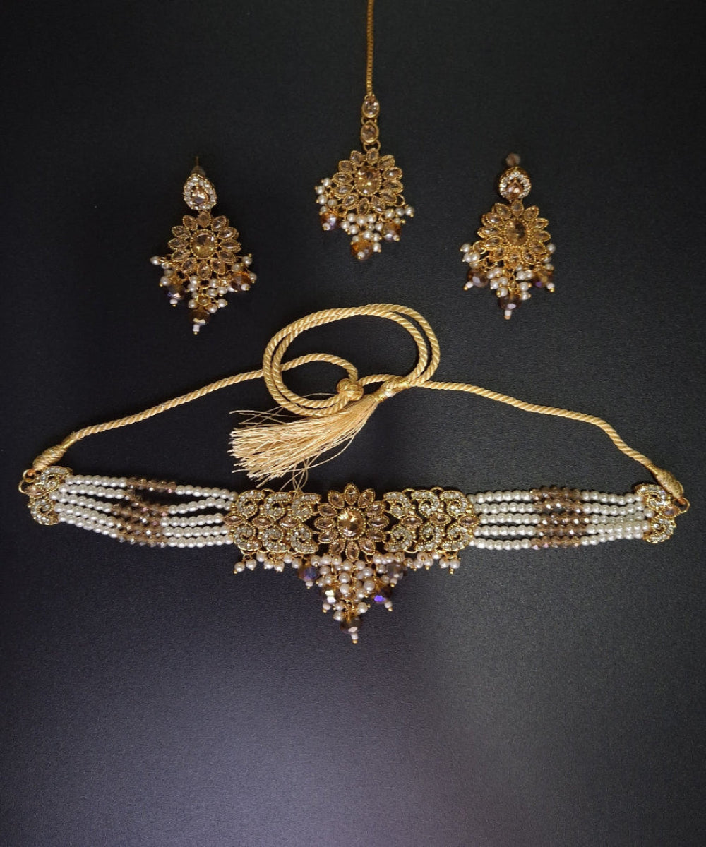 Handmade Attractive High Quality Traditional Antique Style Ladies Artificial Jewelry Sets - مجموعات مجوهرات نسائية صناعية على الطراز العتيق التقليدي